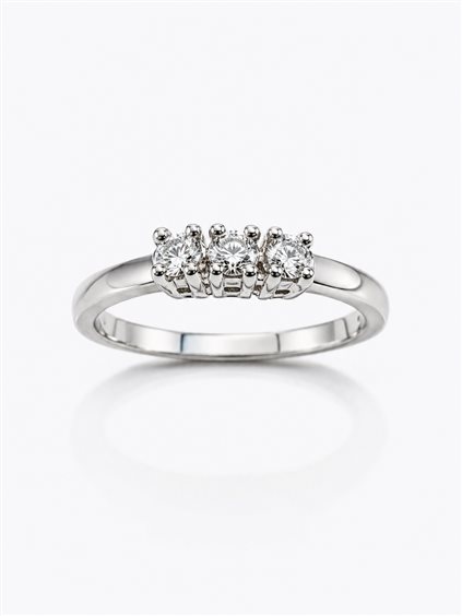 Anello Vidali Gioielli Donna in Oro bianco Diamante 0.22 Ct ANOR-99-34 - ANOR-99-34